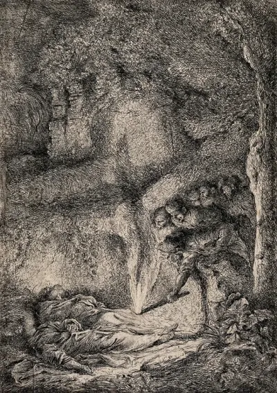 The finding of the bodies of Saint Peter and Saint Paul