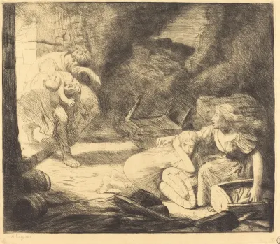 The Fire (2nd plate)