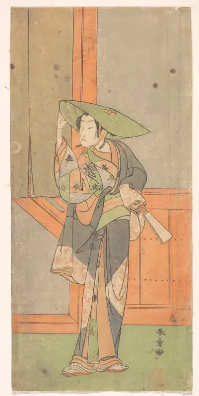 The First Nakamura Tomijuro in the Role of Izaemon