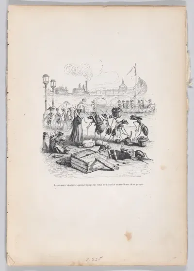 The first show that struck me was the wonderful activity of these people, from "Scenes from the Private and Public Life of Animals"