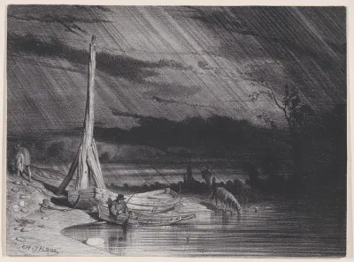 The Fisherman, Rainy Weather