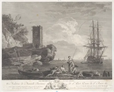 The Fishermen with their Lines