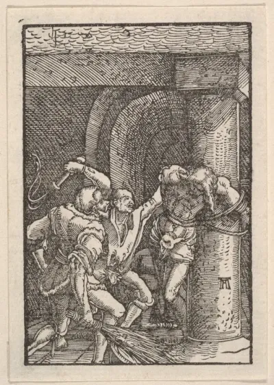 The Flagellation of Christ, from "The Fall and Salvation of Mankind Through the Life and Passion of Christ"