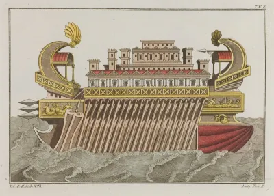 The flagship of Ptolemy Philopator