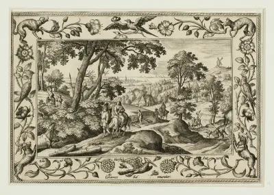 The Flight into Egypt, from Landscapes with Old and New Testament Scenes and Hunting Scenes