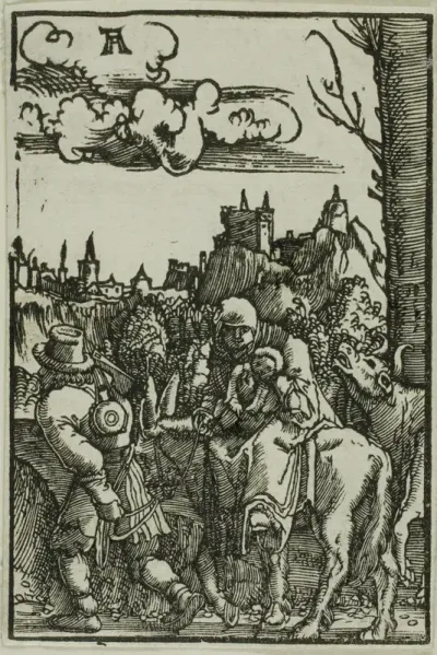 The Flight into Egypt, from The Fall and Redemption of Man