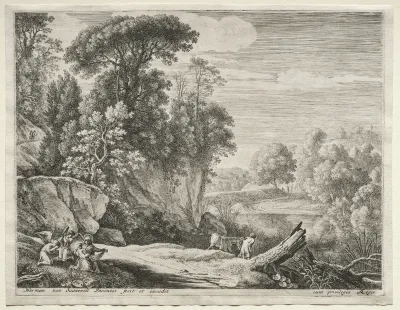 The Flight into Egypt:  The Donkey Led to the River