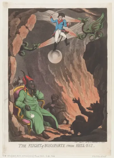 The Flight of Bonaparte from Hell-Bay