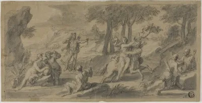 The Flight of the Centaur Nessus with Dejanina