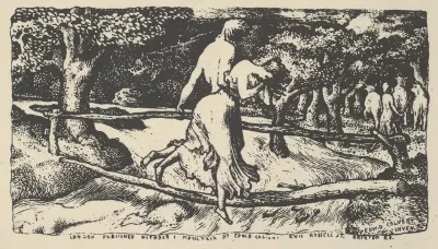 The Flood, reproduced for Calvert's "Memoir"