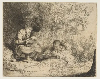 The Flute Player