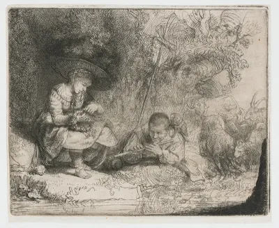 The Flute-player