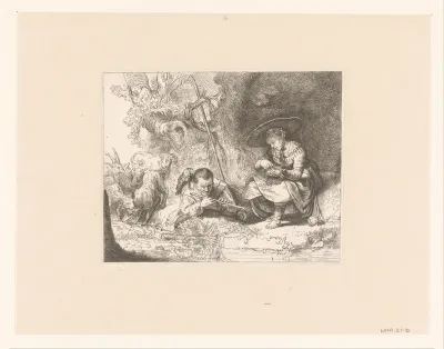 The flute player ('Het Uilenspiegeltje')