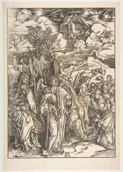 The Four Angels Holding the Winds, from "The Apocalypse"