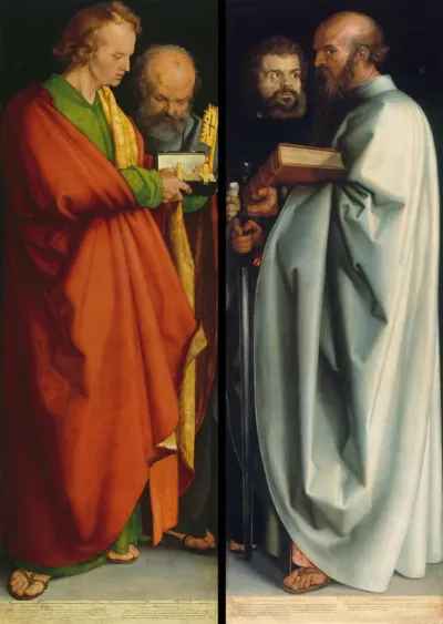 The Four Apostles: Saints John and Peter