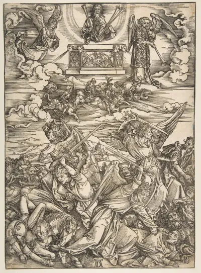 The Four Avenging Angels, from "The Apocalypse"