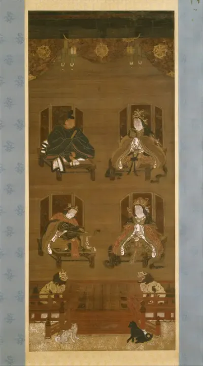 The Four Deities of Mount Kōya
