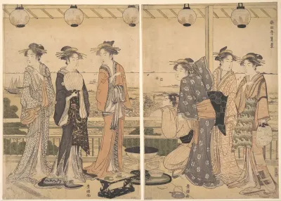 The Four Seasons in Southern Edo: A Summer Scene (Minami shiki; Natsu [no] kei)