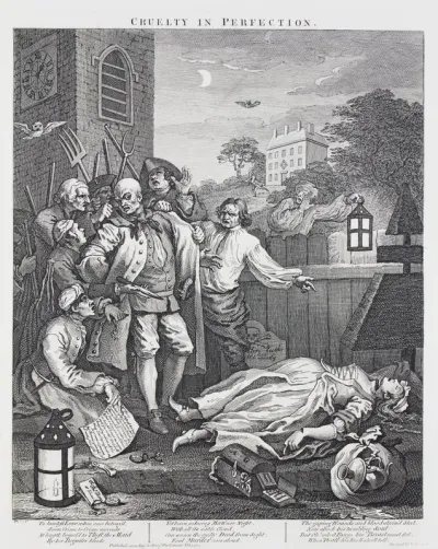 The Four Stages of Cruelty: Cruelty in Perfection Plate III