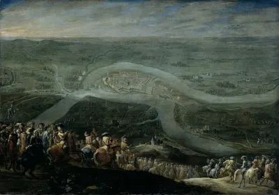 The French army at Schenkenschans, 18-19 June 1672