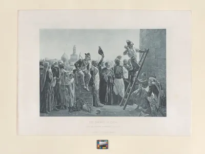 The French in Cairo, from "The Art Journal," opposite p. 357