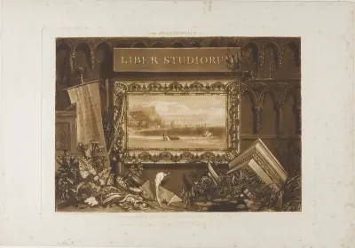 The Frontspiece to Liber Studiorum