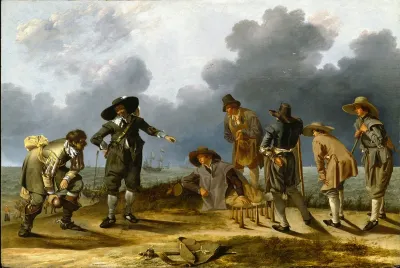 The Game of Skittles (Allegory of Fortune?)