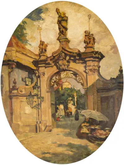The Gate of Strahov Monastery