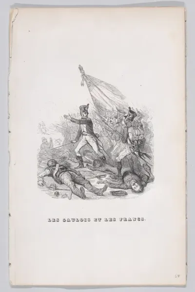 The Gauls and the Franks, from "The Complete Works of Béranger"