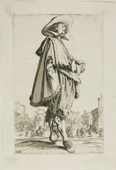 The Gentleman with Clasped Hands, plate eleven from La Noblesse