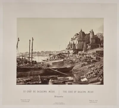 The Ghat of Dasaswa Medh, Bénarès