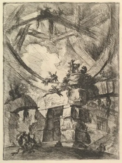 The Giant Wheel, from "Carceri d'invenzione" (Imaginary Prisons)