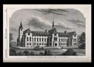The girl's orphanage, Blechingley, Sussex