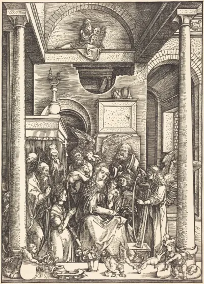 The Glorification of the Virgin