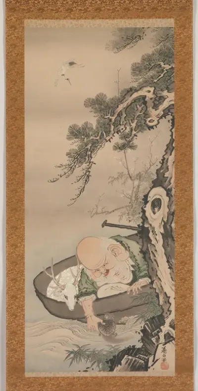 The God of Good Fortune Jurōjin