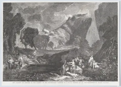 The Goddess of Discord in the Garden of the Hesperides, from "lllustrated London News"