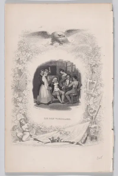 The Good Old Man, from "The Complete Works of Béranger"