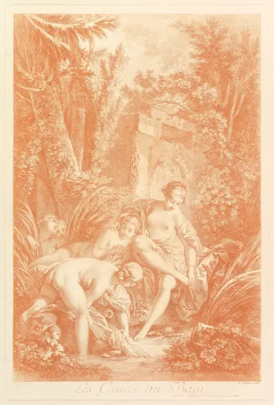 The Grâces au Bain (The Graces at the Bath)