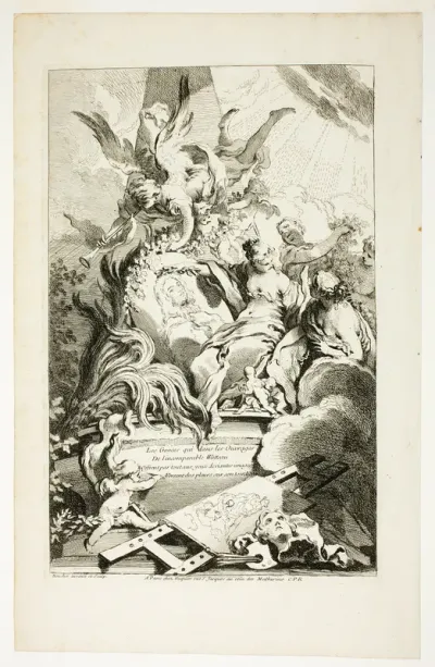 The Graces on the Tomb of Watteau