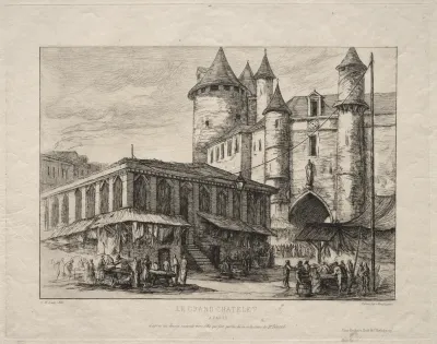 The Grand Chatelet, Paris, about