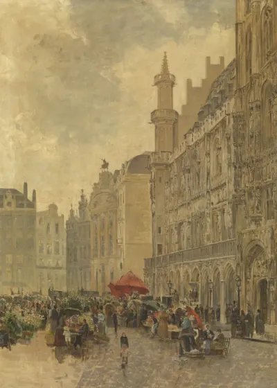 The Grande Place in Brussels