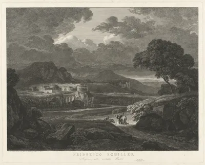 The Great Heroic Landscape, Dedicated to Schiller