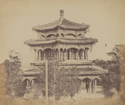 The Great Imperial Palace Yuen Min Yuen, Pekin, Before the Burning, October 18