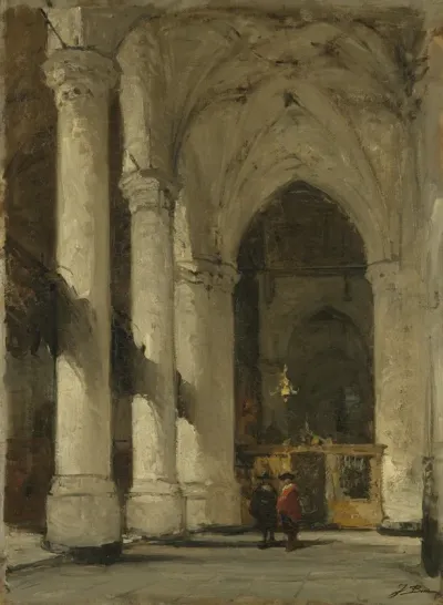 The Great or St James' Church in The Hague