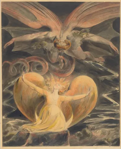 The Great Red Dragon and the Woman Clothed with the Sun