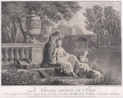 The Greek Woman Leaving the Bath