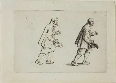 The Greeting Peasant, from The Caprices