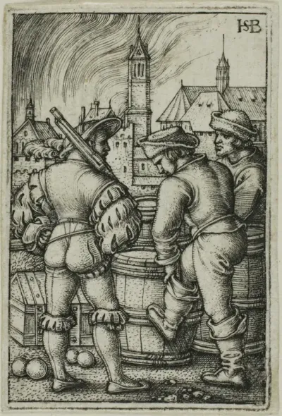The Guard Near the Powder Casks
