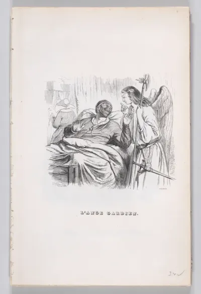 The Guardian Angel, from "The Complete Works of Béranger"