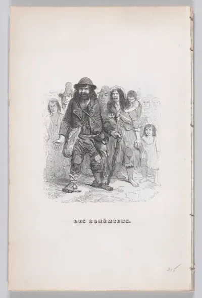 The Gypsies, from "The Complete Works of Béranger"